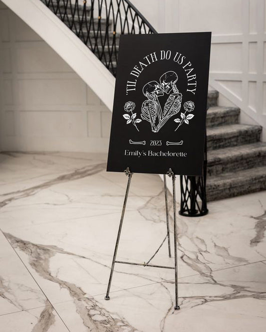 Til Death Do Us Party Sign