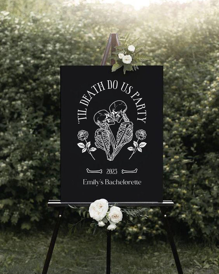 Til Death Do Us Party Sign