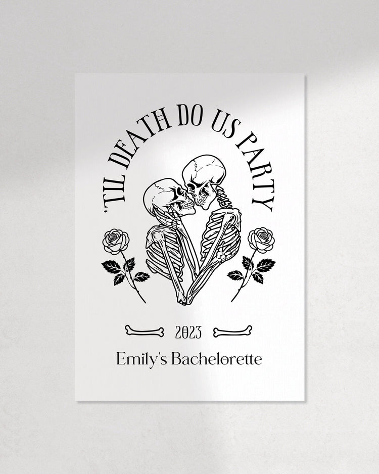 Til Death Do Us Party Sign