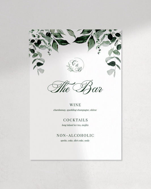 The Evergreen Bar Sign