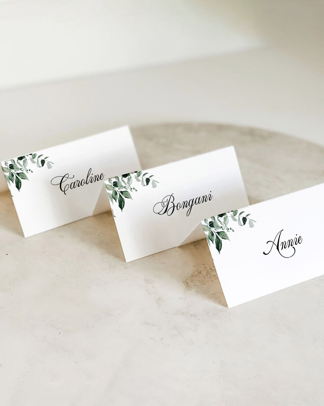 #1 Wedding Name Cards Template | The Big Day Online