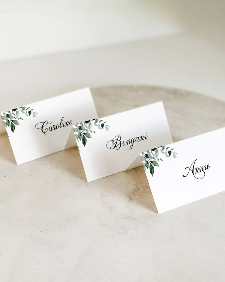 The Evergreen Name Card