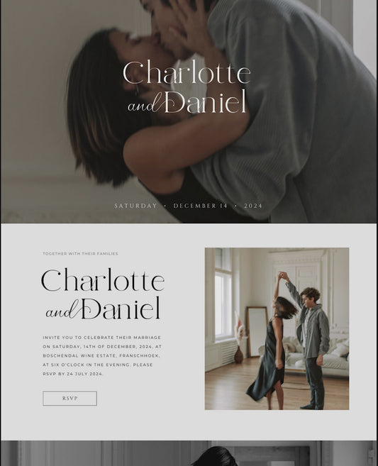 Abigail DIY Wedding Website
